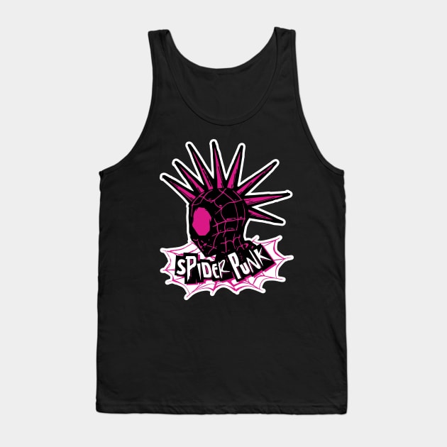 Punk Arachnid Tank Top by Signal Fan Lab